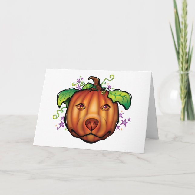 Cartão O Excelente Pupkin (Frente)