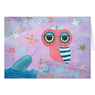 Cartão O explorador ideal