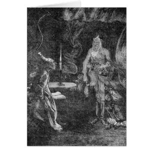 Cartão O fantasma de Marley