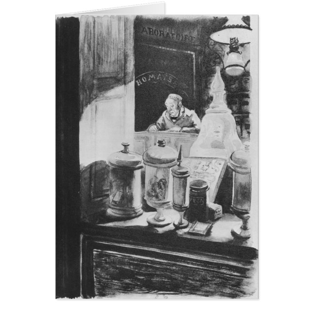 Cartão O Farmacêutico Homais (Frente)