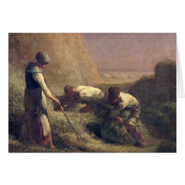 Cartão O feno Trussers, 1850-51 (Frente Horizontal)