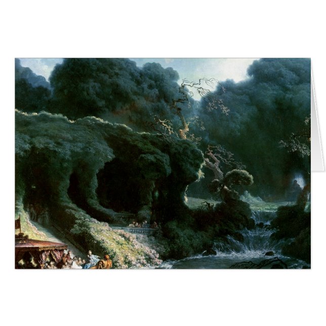 Cartão O Fete em Rambouillet (Frente Horizontal)