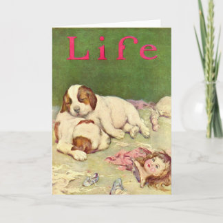 Cartão O fim de um dia perfeito