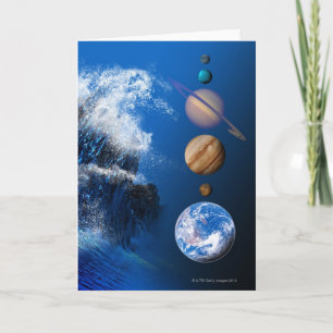 Cartão O fim do mundo em 2012 - computador conceitual