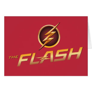 Cartão O Flash Logotipo do programa de TV