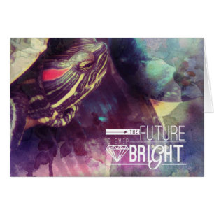 Cartão O Futuro está Brilhante, Myrtle, a Tartaruga