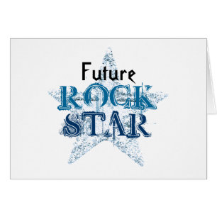 Cartão O Futuro Rock Star / Cuidado Mundo!