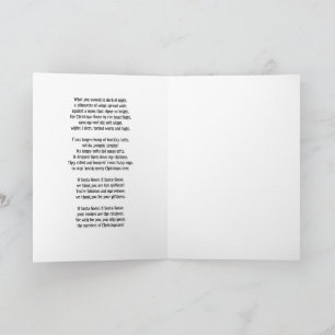 Cartão O Ganso de Natal