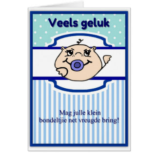 Cartão O geluk de Veels encontrado morre vreugde do