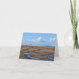 Cartão O gêmeo balança a maré baixa Notecard