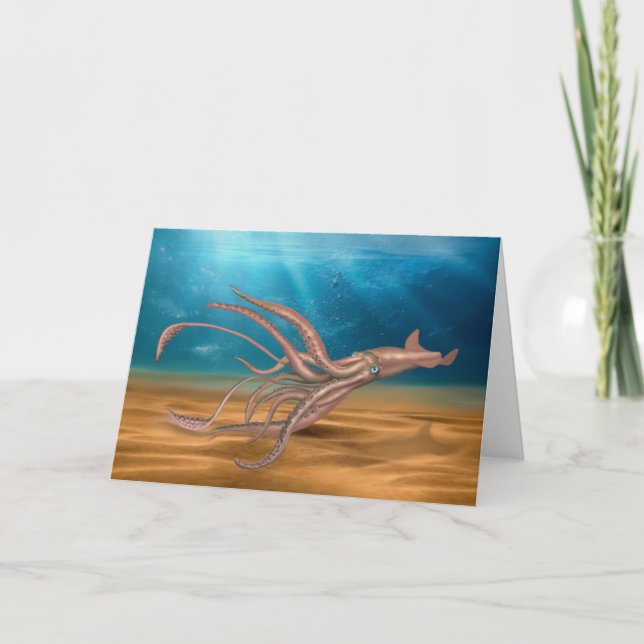 CARTÃO O GIGANTE SQUID (Frente)