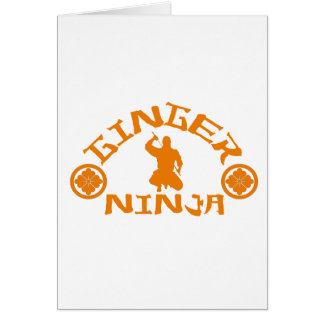 Cartão O Ginger Ninja