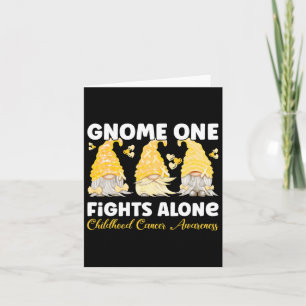 Cartão O Gnome One luta sozinho com o conhecimento do Can