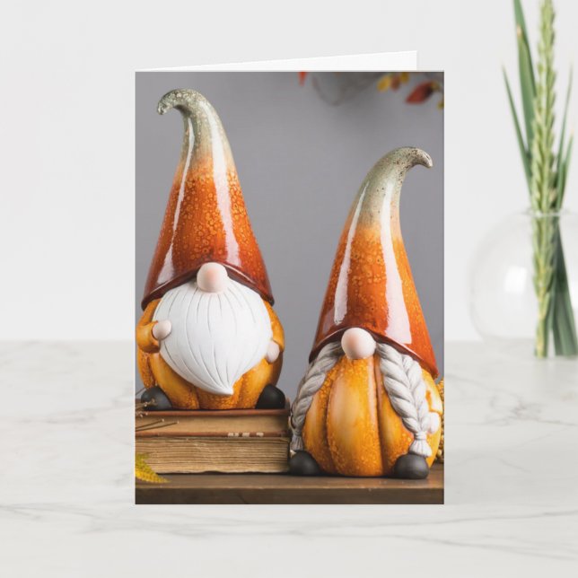 CARTÃO O GNOMES CONCORDA **40** É BOM PARA VOCÊ (Frente)