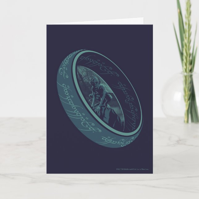 Cartão O gráfico ONE RING™ GOLLUM™ (Frente)