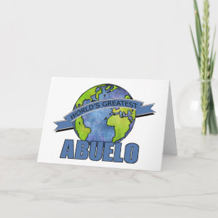 Cartão O grande Abuelo do mundo