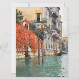 Cartão O Grande Canal em Veneza (por Vincenzo Caprile)