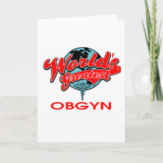 Cartão O grande OBGYN do mundo