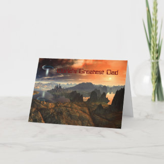 Cartão O grande pai do mundo