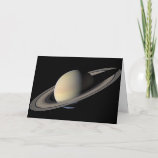 Cartão O grande retrato de Saturn
