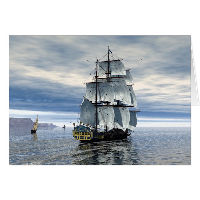 Cartão O Grande Turk (Frente Horizontal)