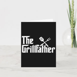 Cartão O Grill Churrasco Grilldad E O Chef De Churrasco F