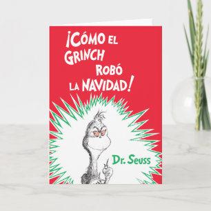 Cartão O Grinch Roubou o Natal