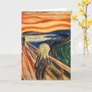 Cartão O GRITAR Edvard Munch