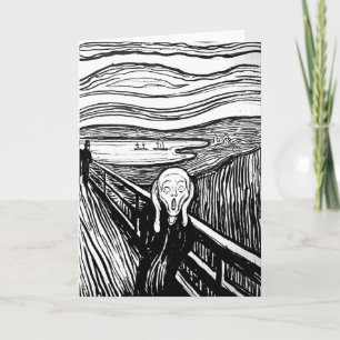 Cartão O Grito de Edvard Munch