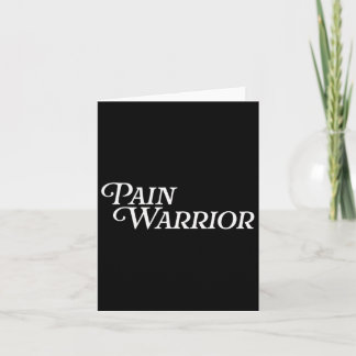 Cartão O Guerreiro De Dor Cria Consciência Mês Rsd Doença