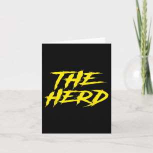 Cartão O Herd Brahmas San Antonio, Alvo de Futebol