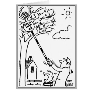 Cartão O Homem-Lupa está ajudando a obter uma bola de uma