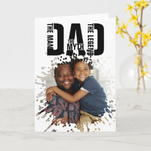 Cartão O Homem O Mito A Lenda