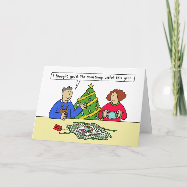 Cartão O Humor De Natal Covid 19 Rostos (Frente)