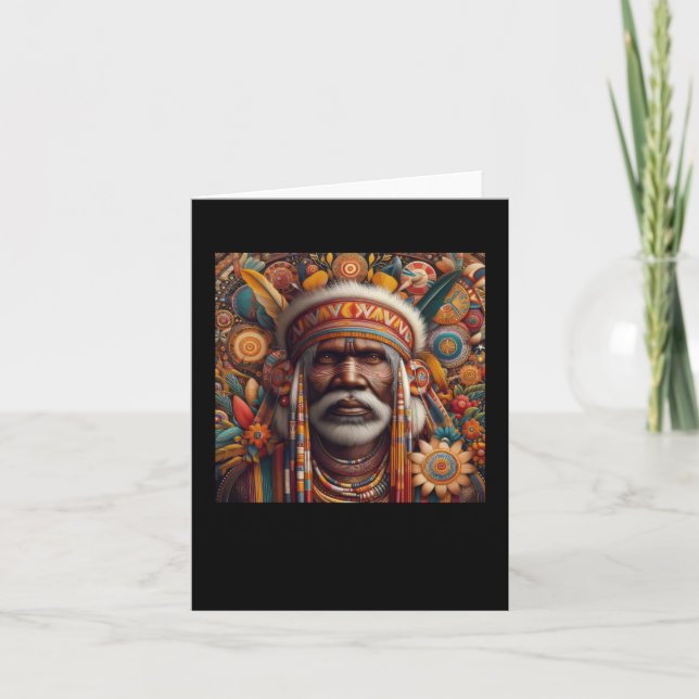 Cartão O Indígenas australiano Aboriginal Sticker (Frente)
