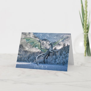 Cartão O inverno está aqui