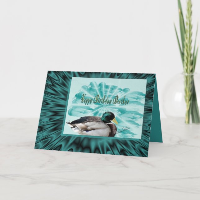 Cartão O irmão Aniversário-personaliza (Frente)