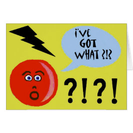 Cartão o i've obteve que?! pelo peacewillow