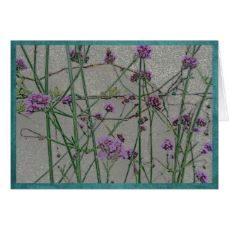 Cartão O jardim do verão floresce #1