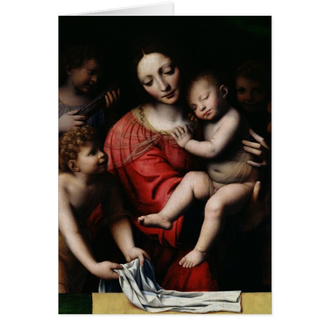 Cartão O Jesus dormindo (Frente)