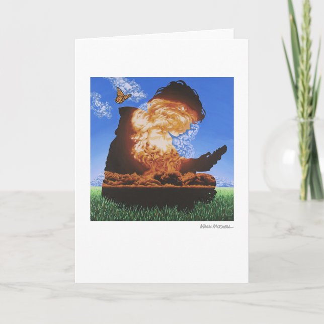 Cartão O jogo de criança (Frente)