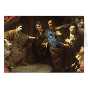 Cartão O julgamento de Daniel