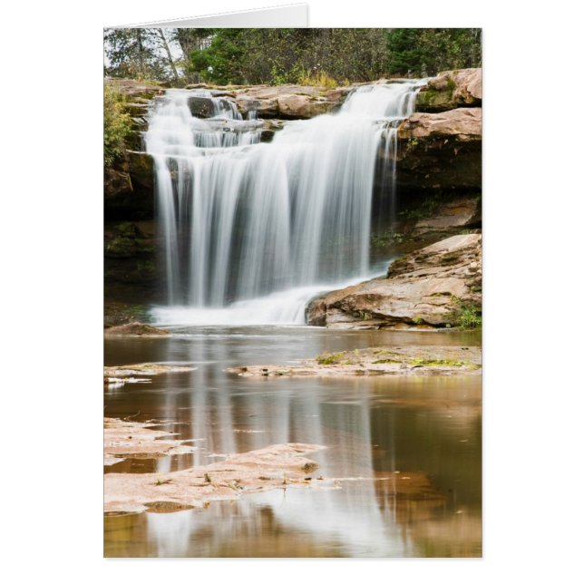 Cartão O Kun De Kun Falls (Frente)