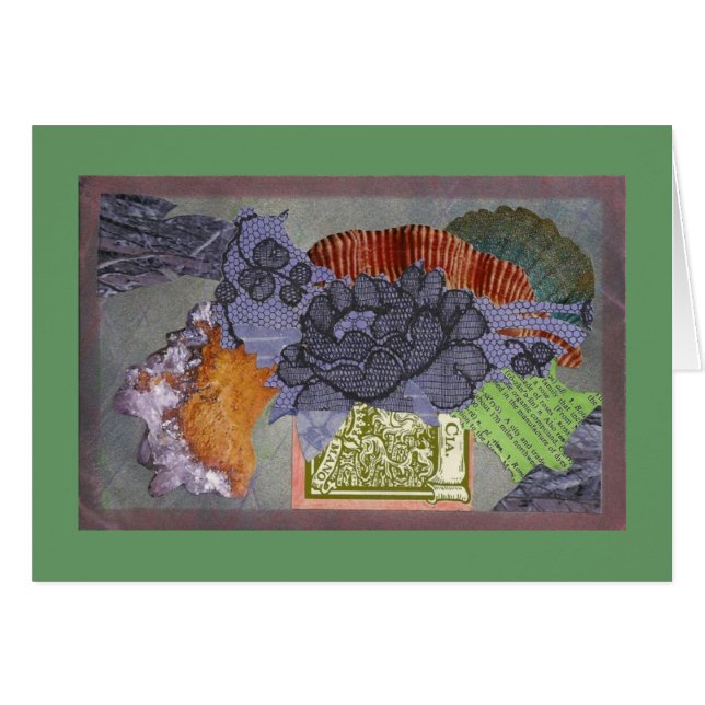 Cartão O laço aumentou (Frente Horizontal)