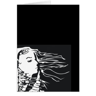 Cartão O lado da menina