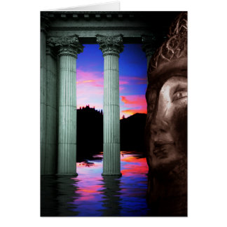 Cartão O lago da vida