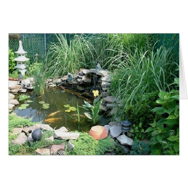 Cartão O Lago do Oceano (Frente Horizontal)