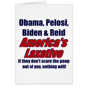 Cartão O laxante de América