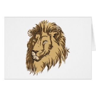 Cartão O leão