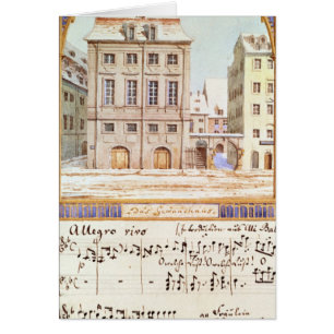 Cartão O Leipzig Gewandhaus